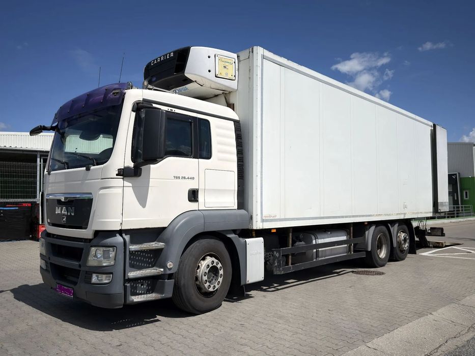 MAN TGS 26.440  MAN TGS 26.440 Nowe opony Klima Kab.Sypialna 22-palety winda oś skrVAT