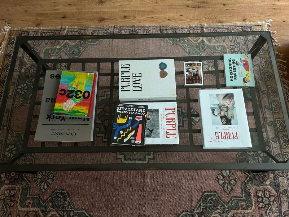 Mesa sala estar ferro e vidro