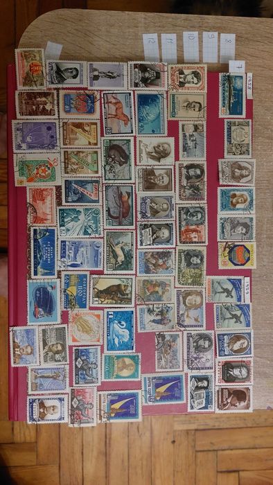 Марки 40е, 50е годы