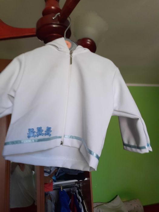 ubranko do chrztu dla chłopca 68 cm