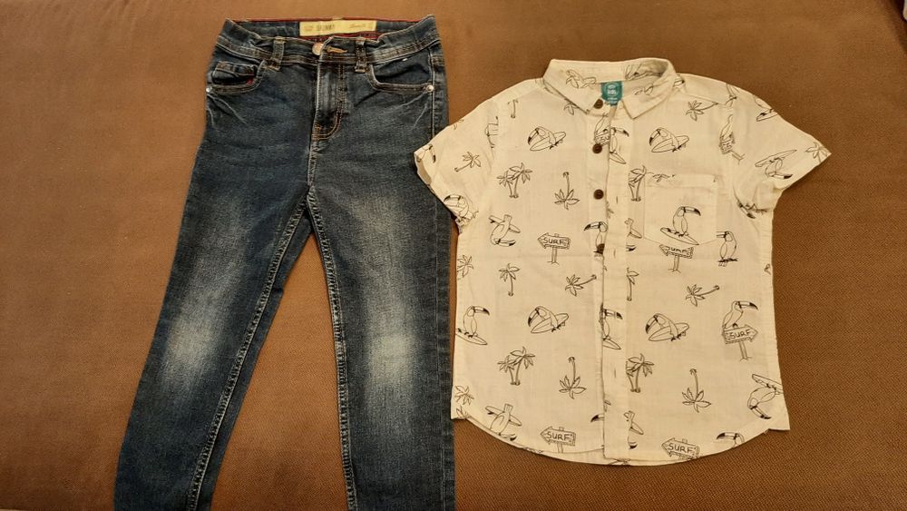 Пакет одягу на хлопчика 110-116