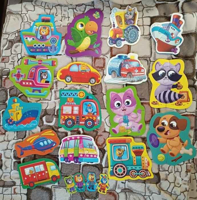 Продам пазлы для детей