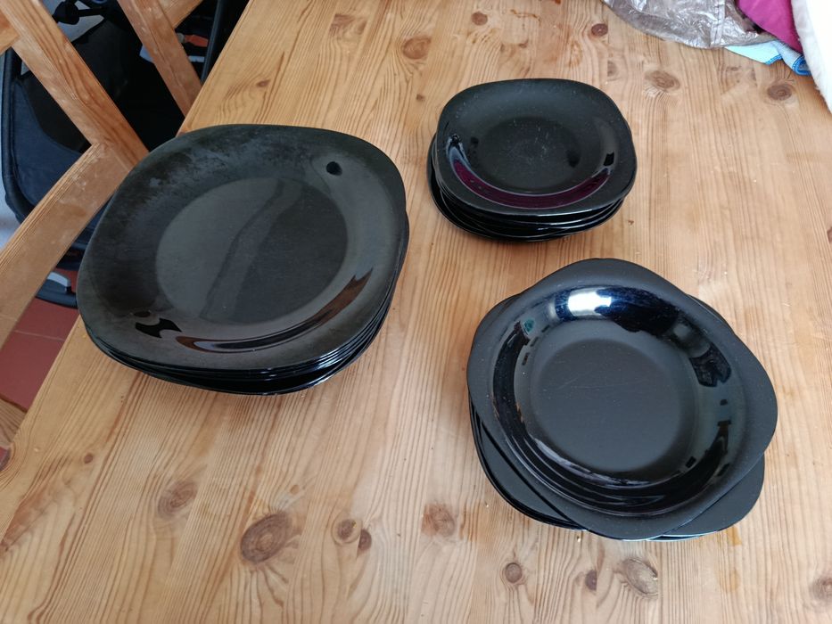Pratos pretos Luminarc
