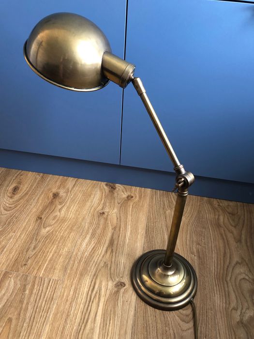 Lampa Almi Decor biurko mosiądz