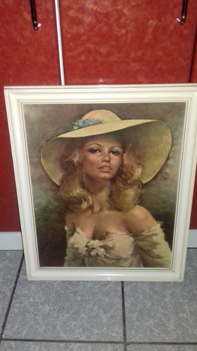 Obraz Dama w kapeluszu