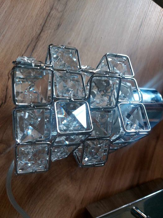 Lampa żyrandol kryształki