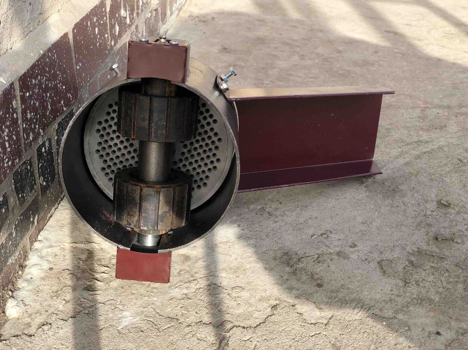 Гранулятор з двигунами на станині 1,5-7,5квт 220/380(Мат100/150/200мм)