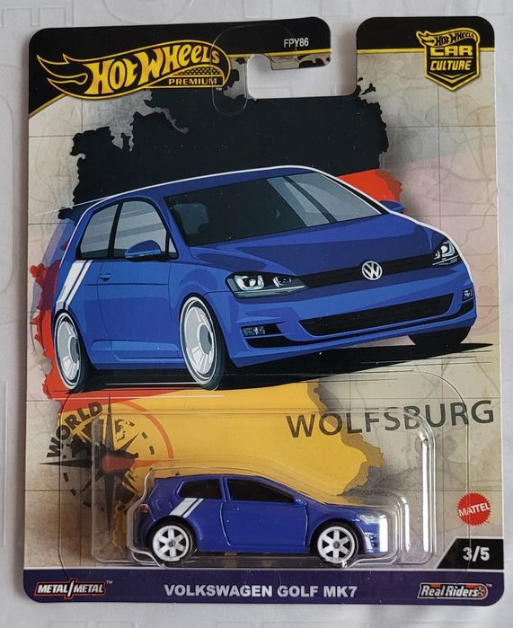 Volkswagen Golf MK7 World Tour Hot Wheels