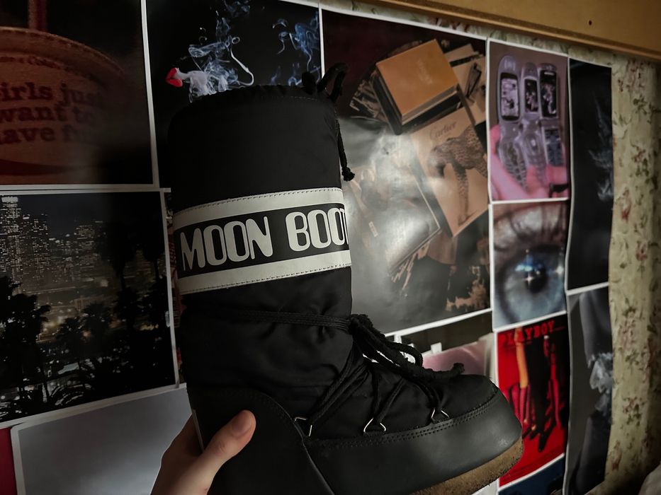 Moonboot чорні жіночі