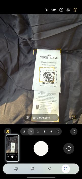 Stone Island зимовий пуховик Мужской пуховий парка пуховик стон айленд Stone Island Nylon Metal  куртка парка куртка на зиму