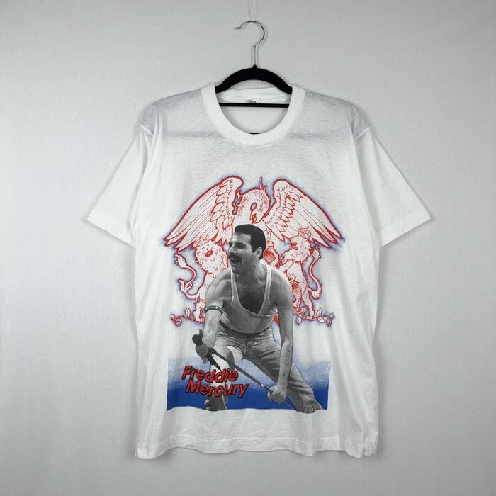 T-Shirt Vintage Rara Queen Freddie Mercury Memorial 1991 S/M