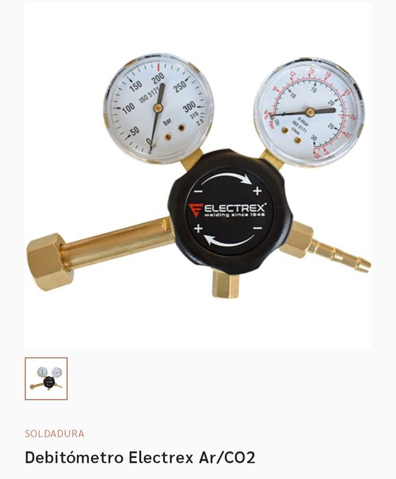 Regulador Electrex de gás para maquina de soldar.