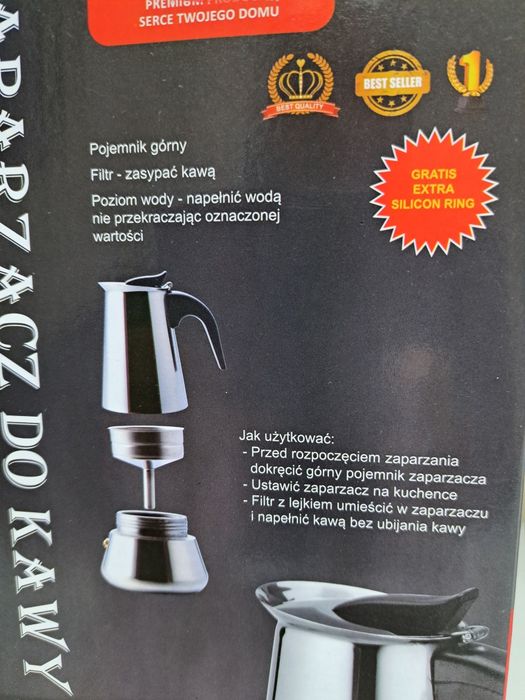 Kawiarka zaparzacz do kawy espresso
