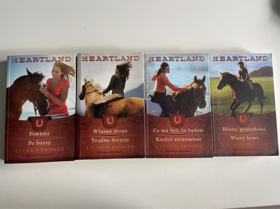 Seria książek Heartland tomy 1-8