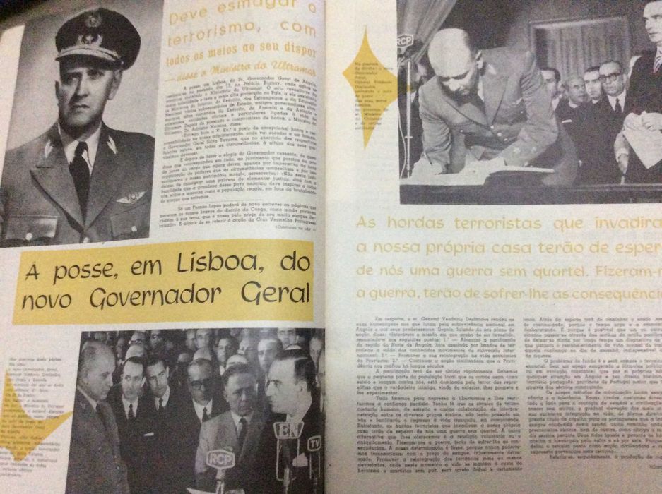 Revista de Angola , quinzenário ilustrado. Junho de 1961