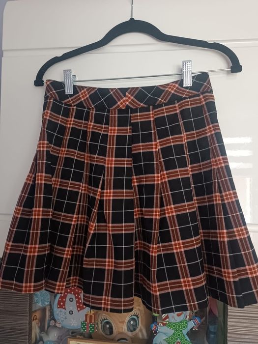 Spódniczka w kratę H&M