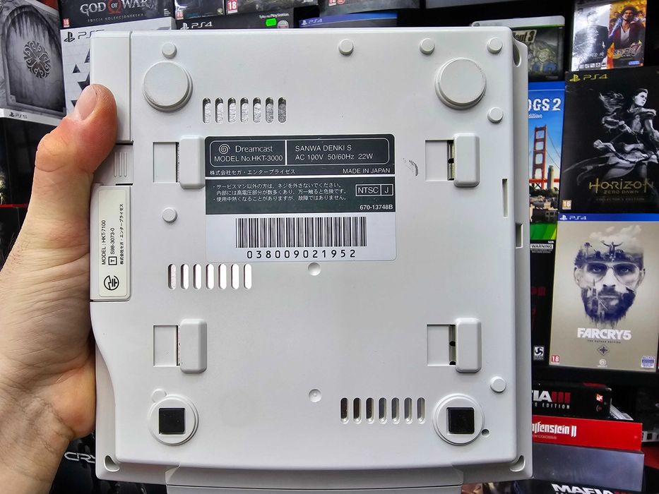 Konsola SEGA Dreamcast HKT-3000 NTSC-J pełen fabryczny komplet SKLEP