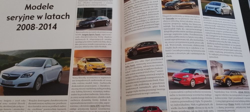 Historia legendy  Astra - Opel, 50 lat  wydania kolekcjinerskie