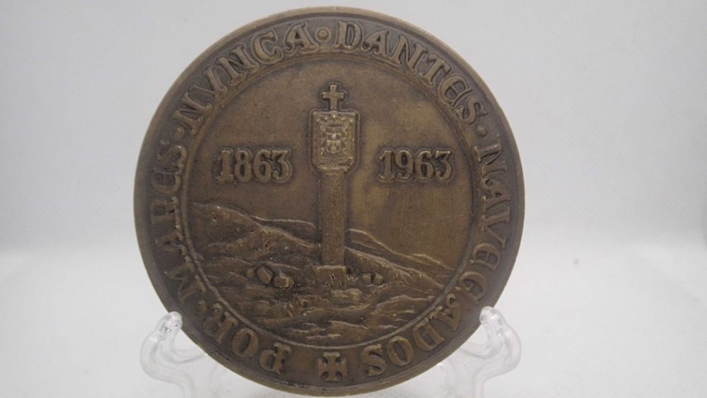 Medalha em Bronze do 1º centenário do Museu da Marinha