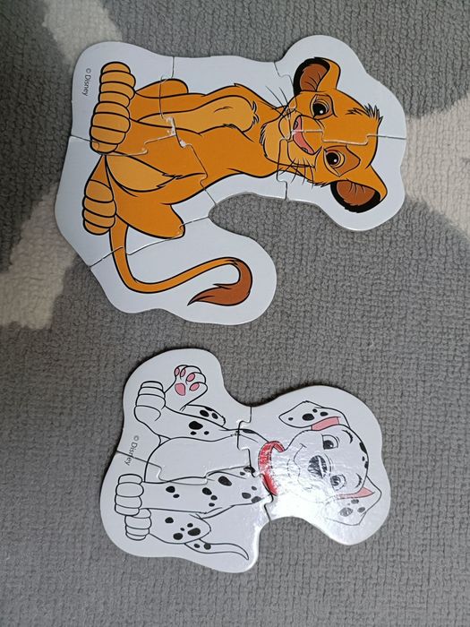 Puzzle Disney 3 i 6 elementów