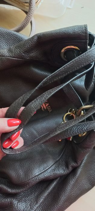 Брендова сумка Prada шкіряна