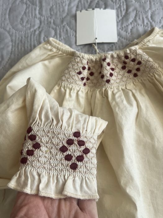 Сорочка zara на дівчинку 98