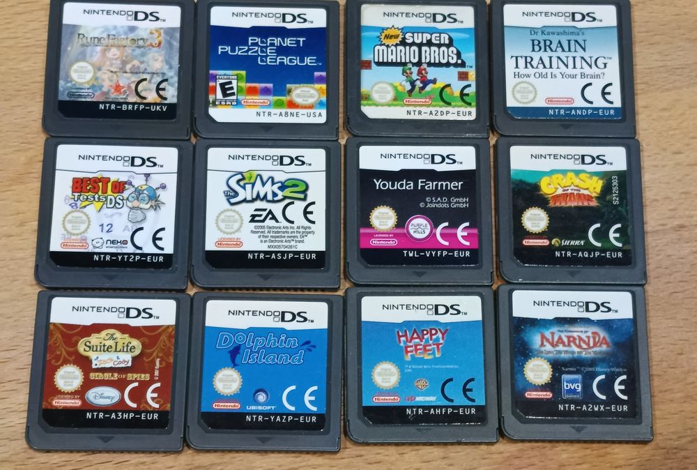 Nintendo DS  zestaw gier 12 sztuk