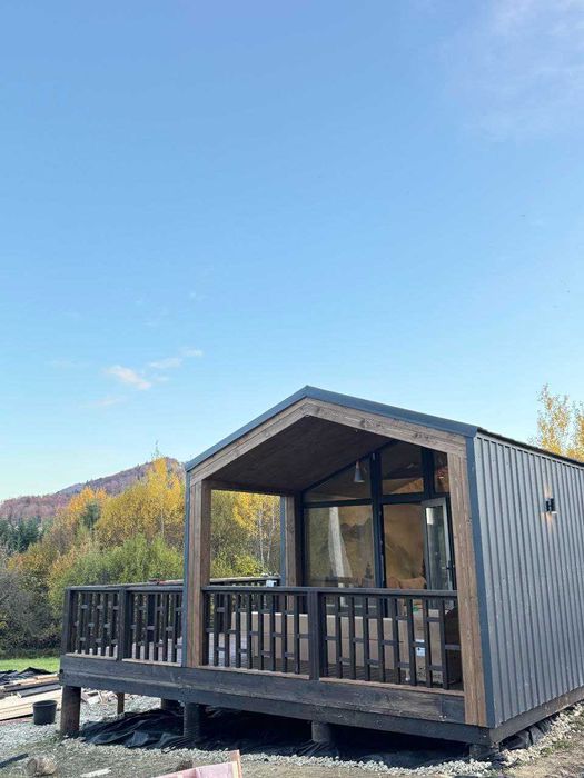 Стильний Модульний будинок 40м2 Barnhouse. Під ключ