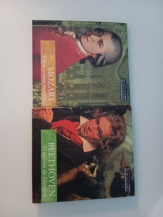 CDs música clássica Mozart e Beethoven