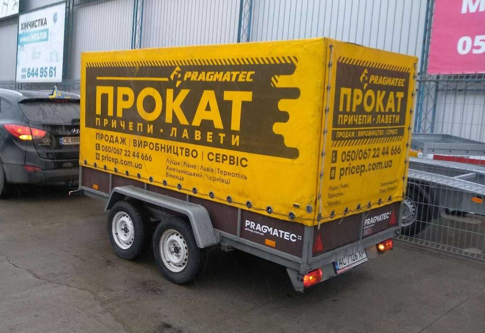 Прокат, аренда лафет, прицепов / оренда лавет, причепів