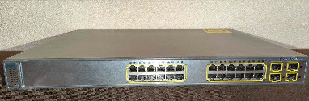 Cisco WS-C3750G-24TS-1U