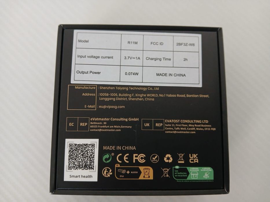 Smart ring genérico chinês (R11M) (LER DESCRIÇÃO)