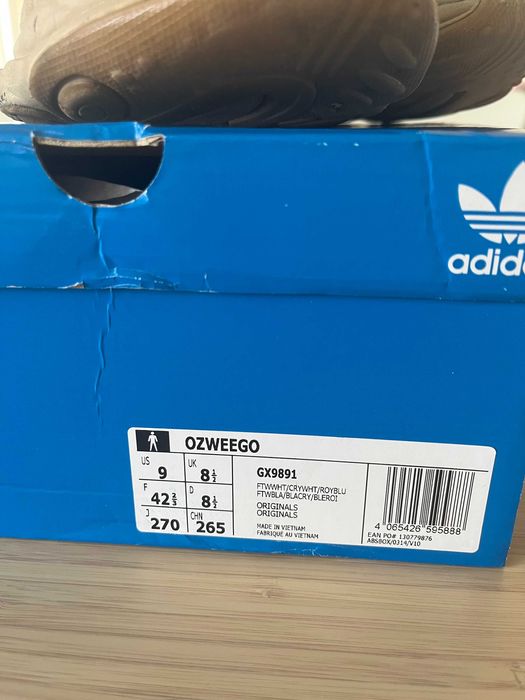 adidas Originals OZWEEGO+ oryginalne pudełko