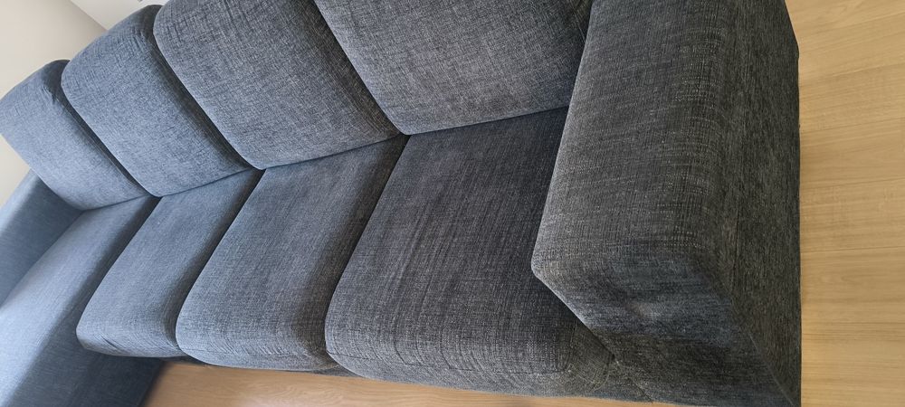 Sofá de 3 lugares com chaise longue
