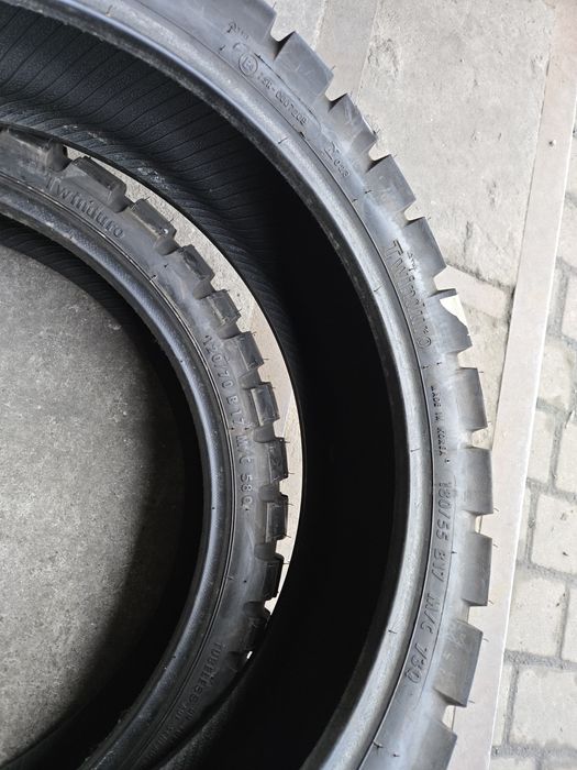 180/55R17 120 70 17 Continental twinduro TKC 80