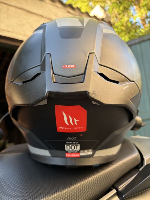 Мотошолом MT Helmets Stinger 2 + Bluetooth-гарнітура | Повний комплект