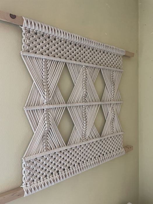 Macramé 68x90cm handmade