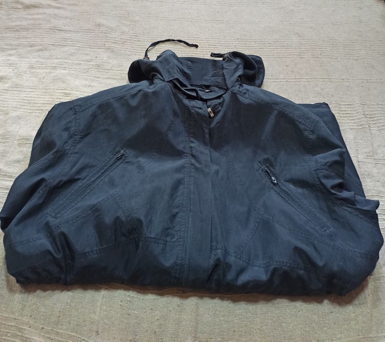 Kurtka parka z jedwabiu