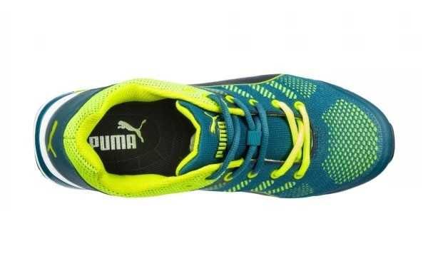 Sapato/Tênis  de Proteção ELEVATE KNIT S1P Verde Puma