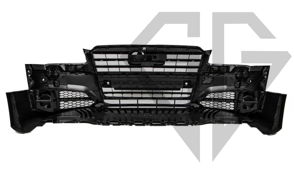 Передний бампер s-line с лайн audi a8 решетка радиатора ауди а8 ауді