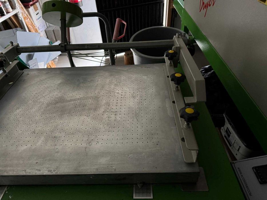 Máquina de serigrafia Manual de 70cm x 55cm com Vacuo