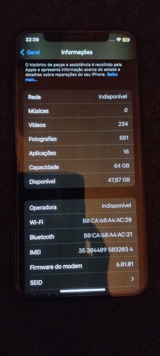 Iphone X como novo