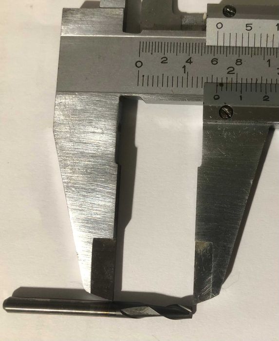 Fresa de corte em Tungstênio Ø 3,175mm