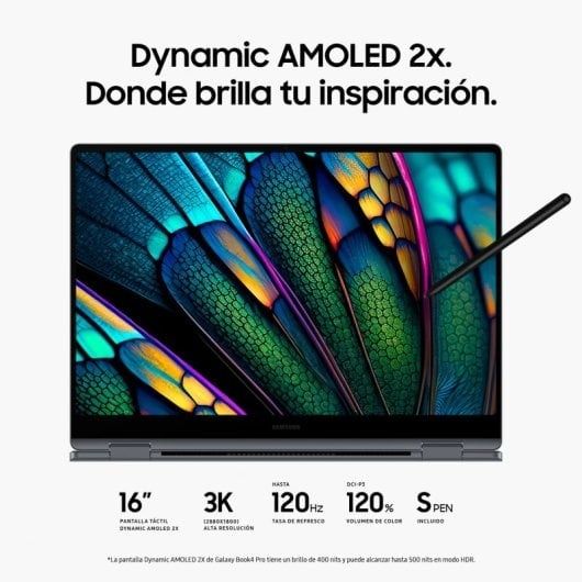 Samsung Galaxy Book4 Pro 360 Intel Evo Core Ultra 16GB/1TB SSD/16" T