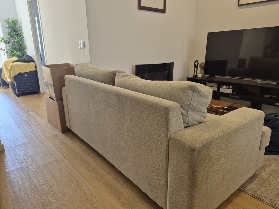 Sofa bege 190x100