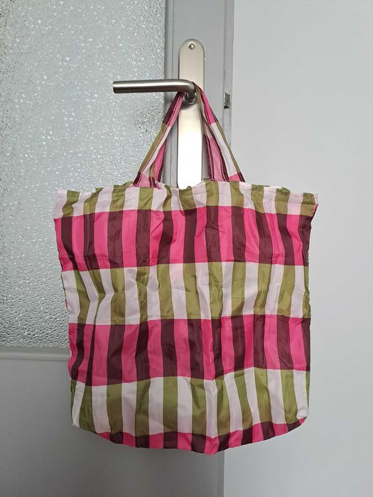 Torba IKEA Skynke lekka, składana typu shopper, 2 długości rączek