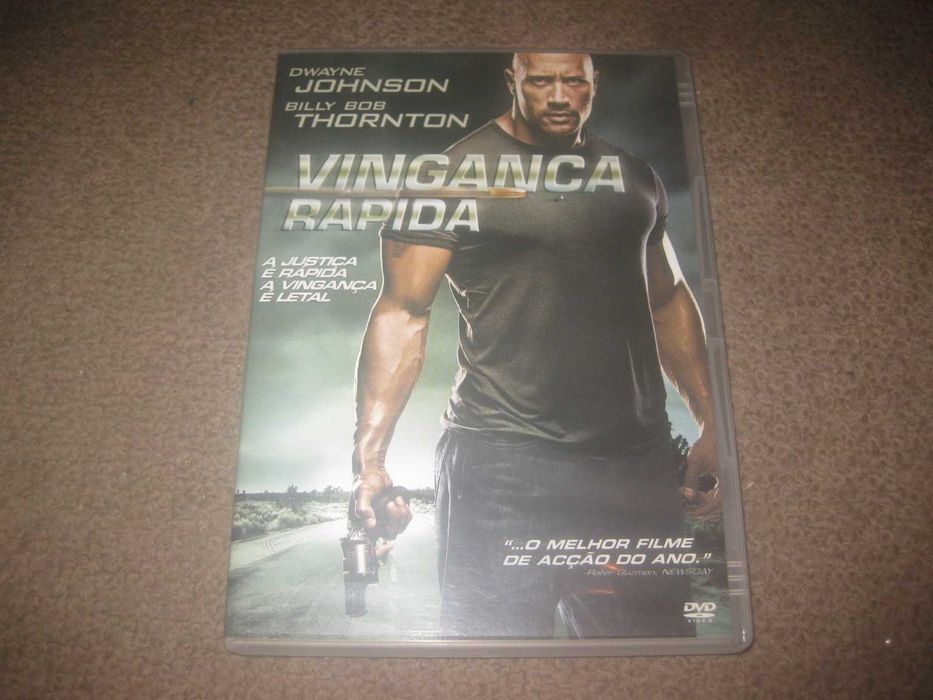 DVD "Vingança Rápida" com Dwayne Johnson