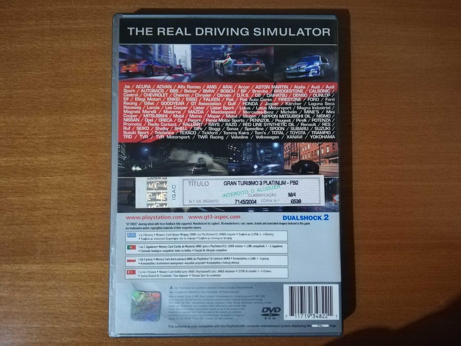 Gran Turismo 3: A-Spec [PS2] - Completo