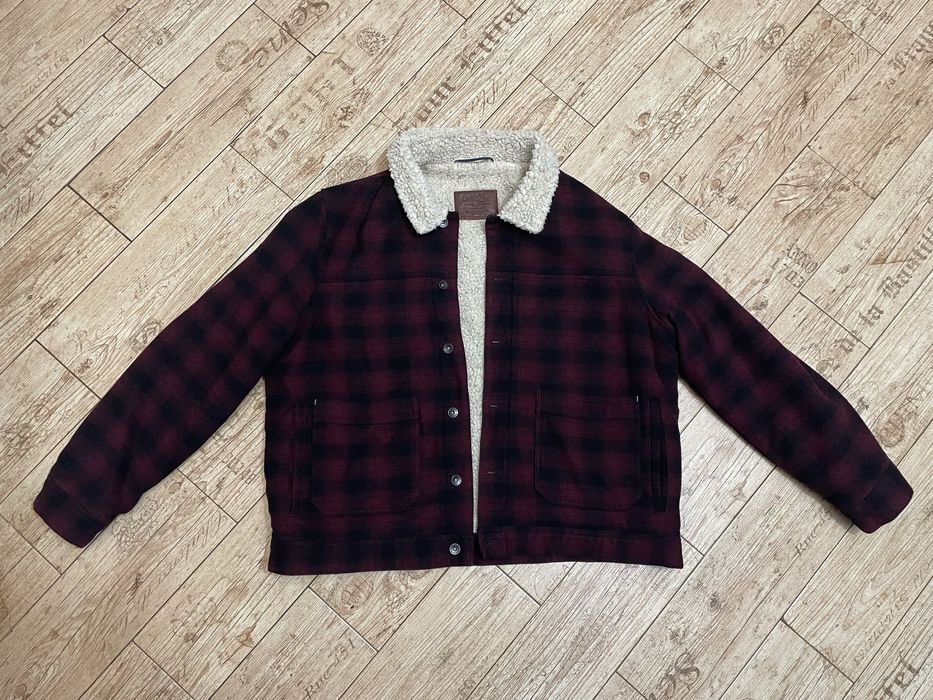 Куртка в клітинку M&S, XXL