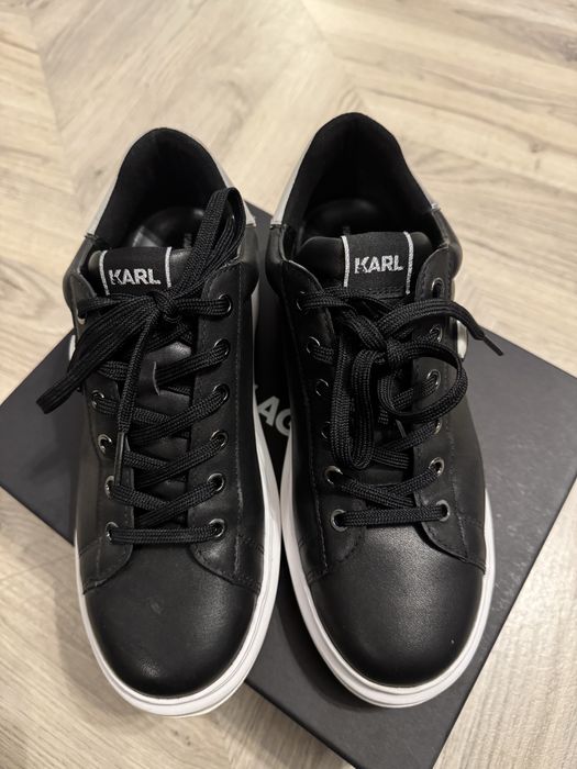 Czarne sneakersy Karl Lagerfeld 41 ( 26,5cm)